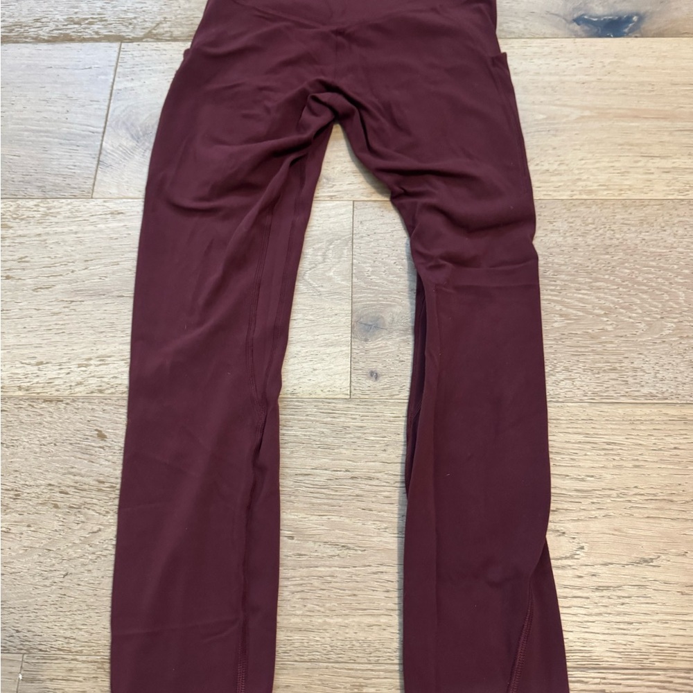 lululemon athletica Burgundy Ankle Pants